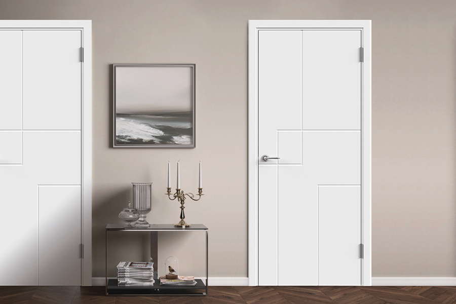 Двери в эмали